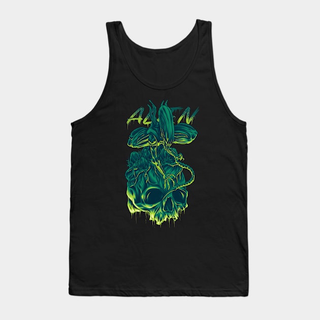 The Allien Tank Top by FUJHINE